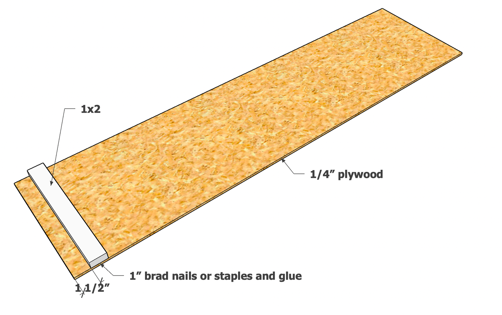 Circle Jig for Cutting Rounds with a Circular Saw — step 1