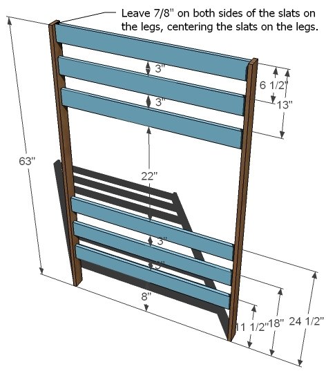 Classic Bunk Beds — step 1