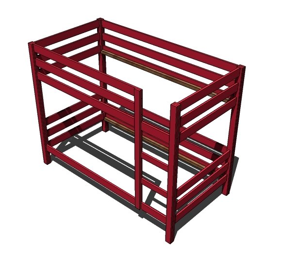 Classic Bunk Beds — step 8