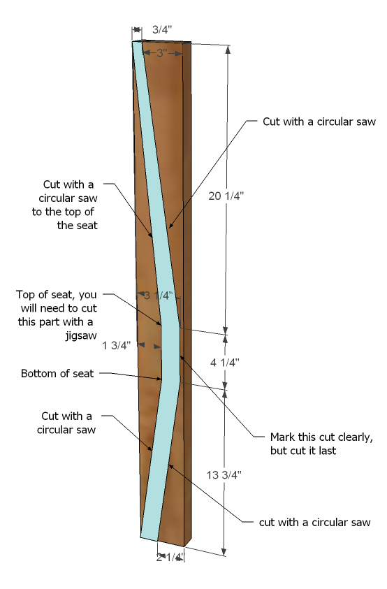 Classic Chair — step 1