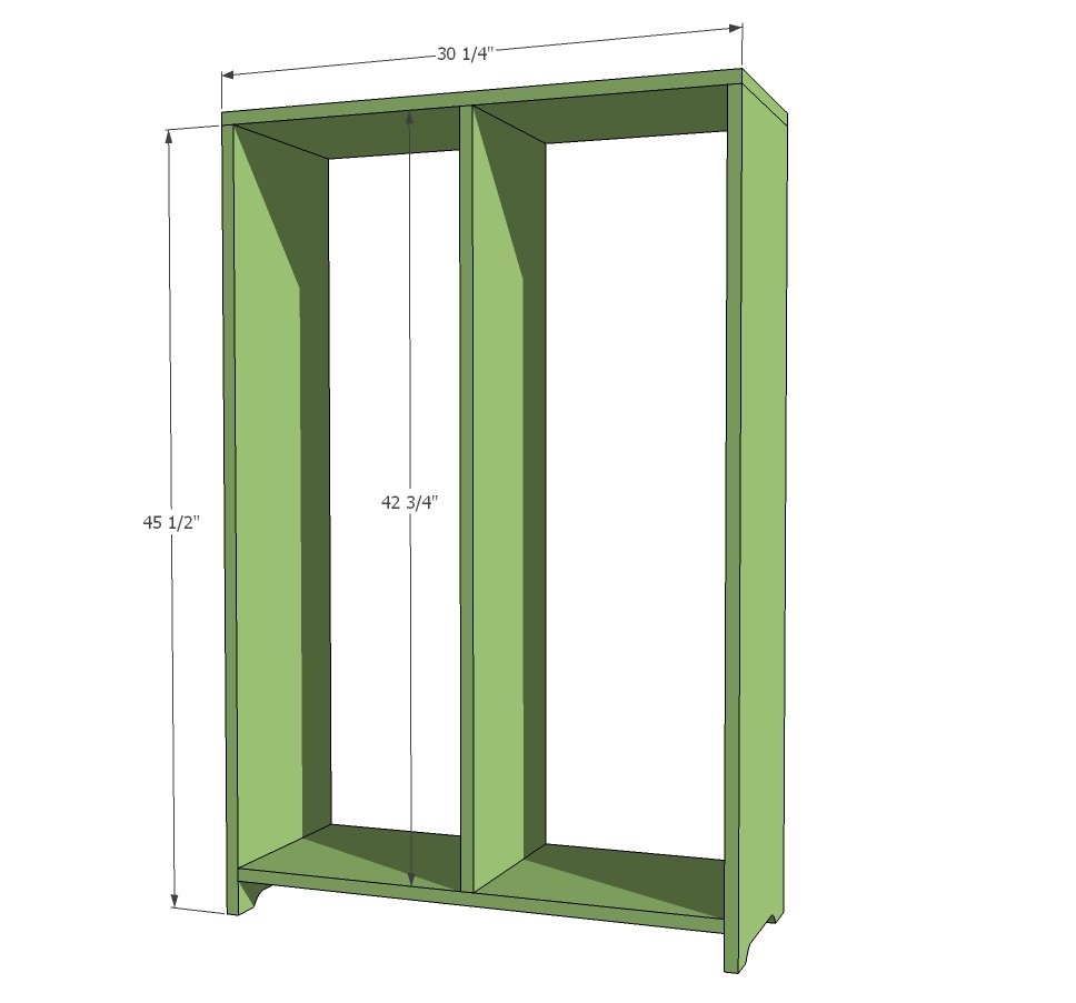 Classic Cubby Series — step 1