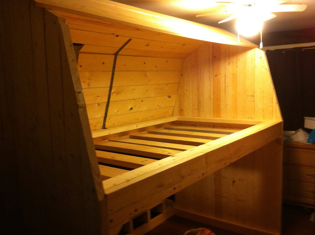 Classic Red Barn Bunk Bed — step 7