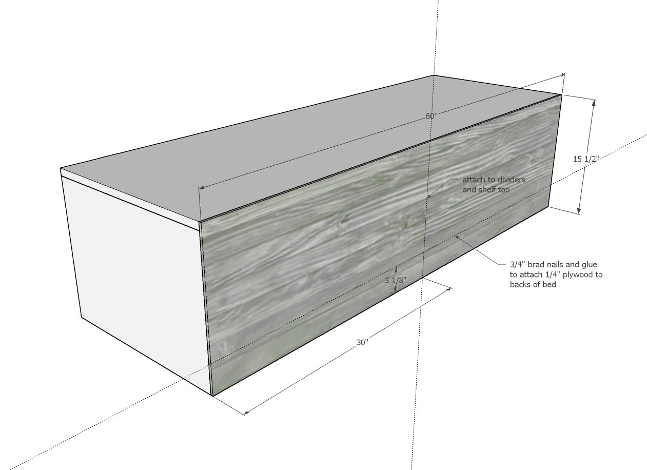 Classic Storage Bed (Queen) — step 3