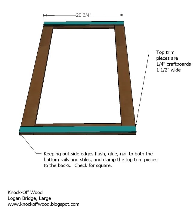 Classic Storage Wall Glass Hutch Doors — step 2