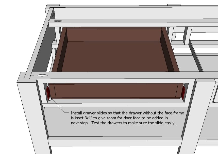 Classic Wood Coffee Table with Two Drawers and Shelf — step 11