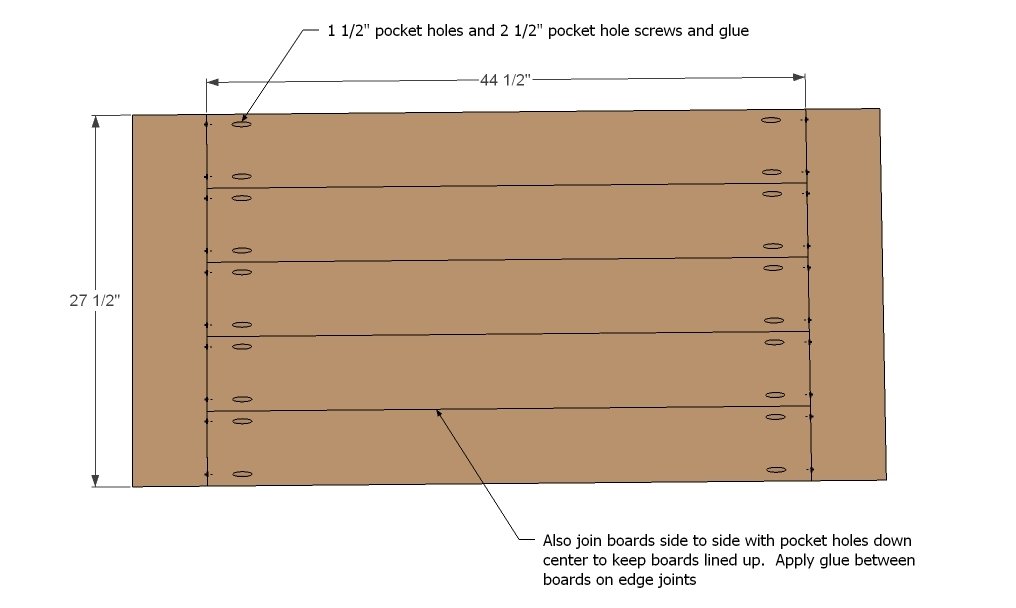Classic Wood Coffee Table with Two Drawers and Shelf — step 14