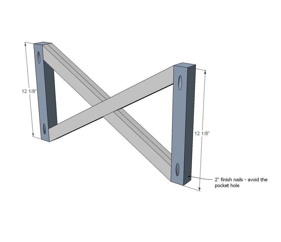 Classic X-Back Loveseat Sectional Add-On — step 4