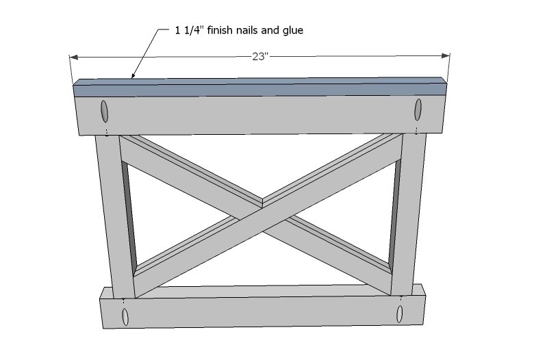 Classic X-Back Sofa or Sectional with Cushions — step 5
