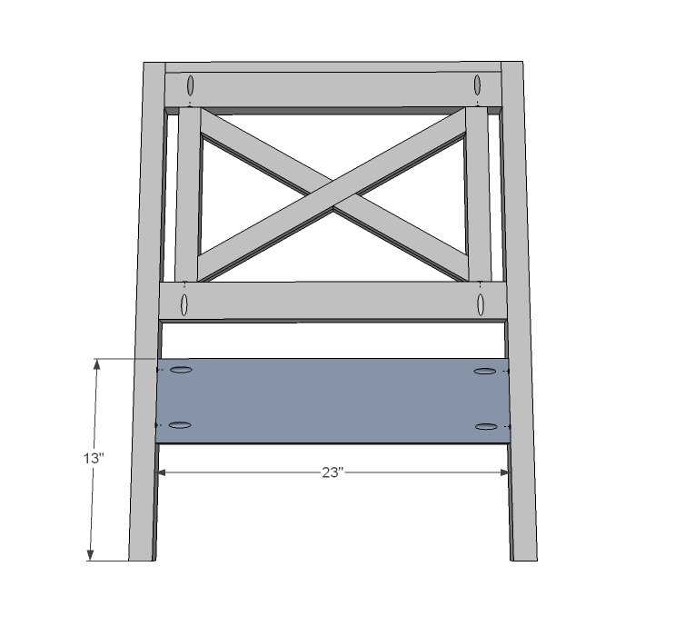Classic X-Back Sofa or Sectional with Cushions — step 7