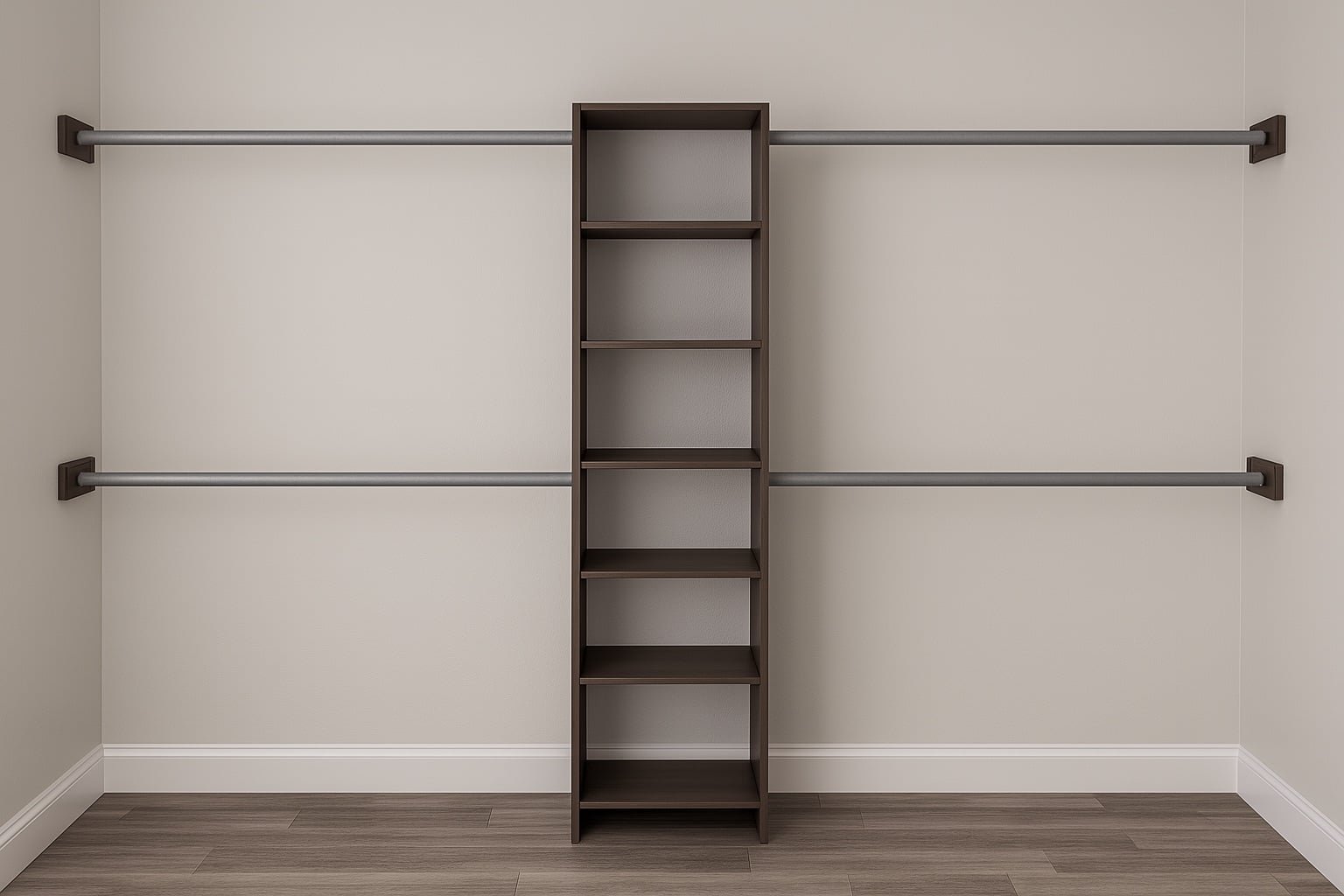 Closet Organizer from One Sheet of Plywood