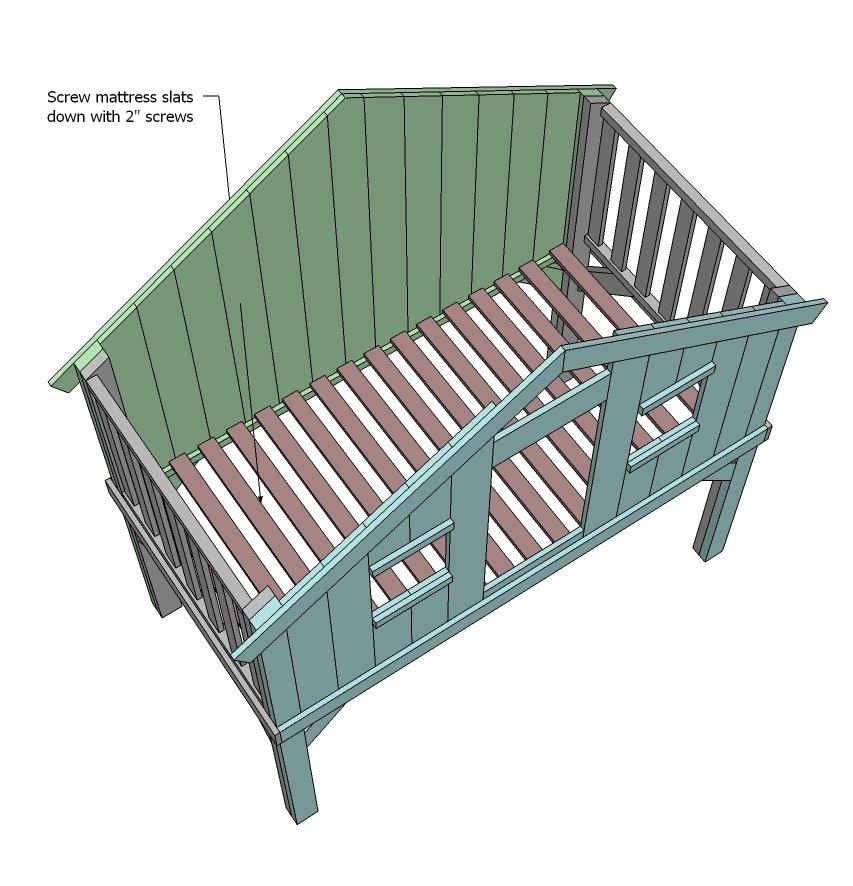 Clubhouse Bed — step 14