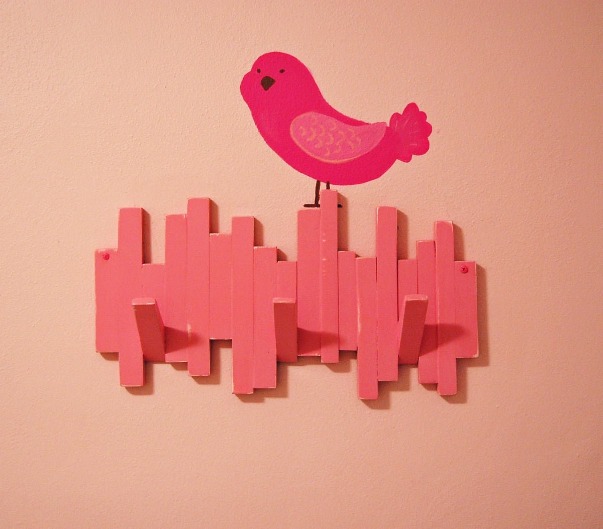 Coat Rack from Scraps