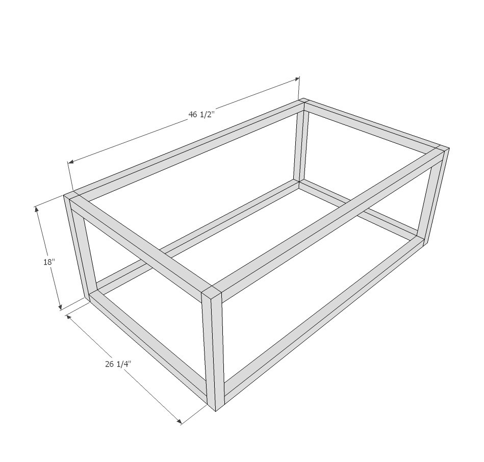 Coffee Table Converts to Dining Table from Wild Rose Tiny House — step 2