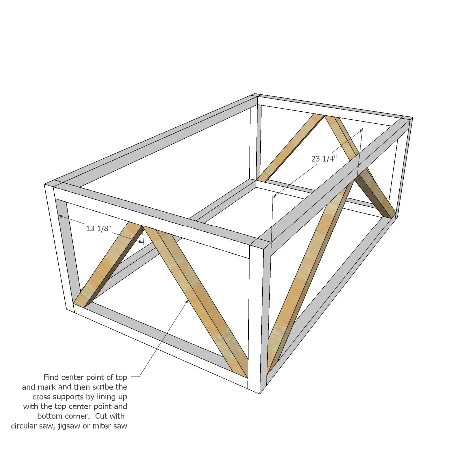 Coffee Table Converts to Dining Table from Wild Rose Tiny House — step 3