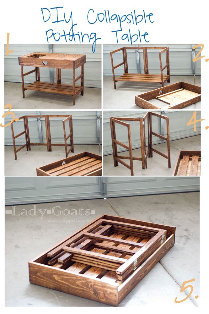 Collapsible Potting Table — step 8