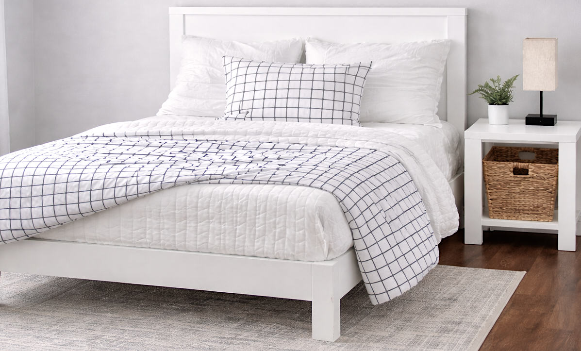 Compact Modern Farmhouse Bed