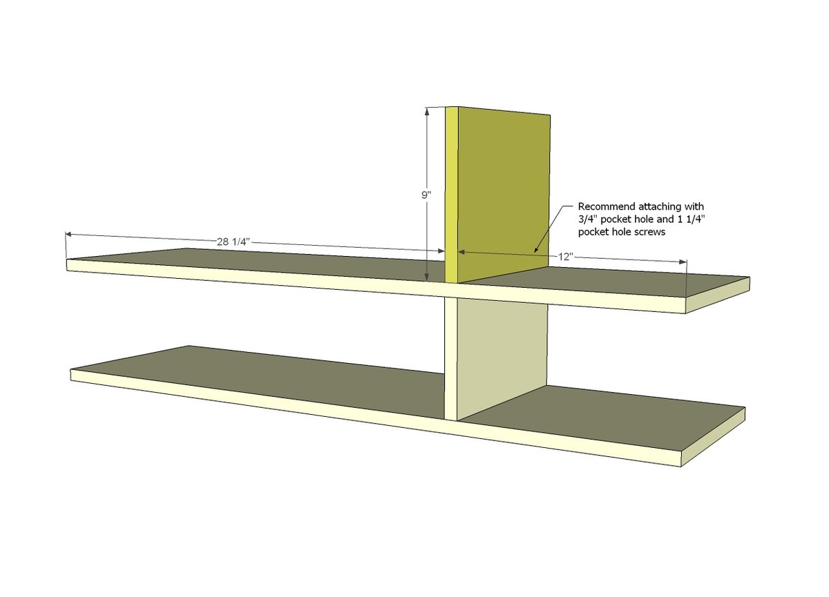 Compartment Depot Bookshelf — step 2