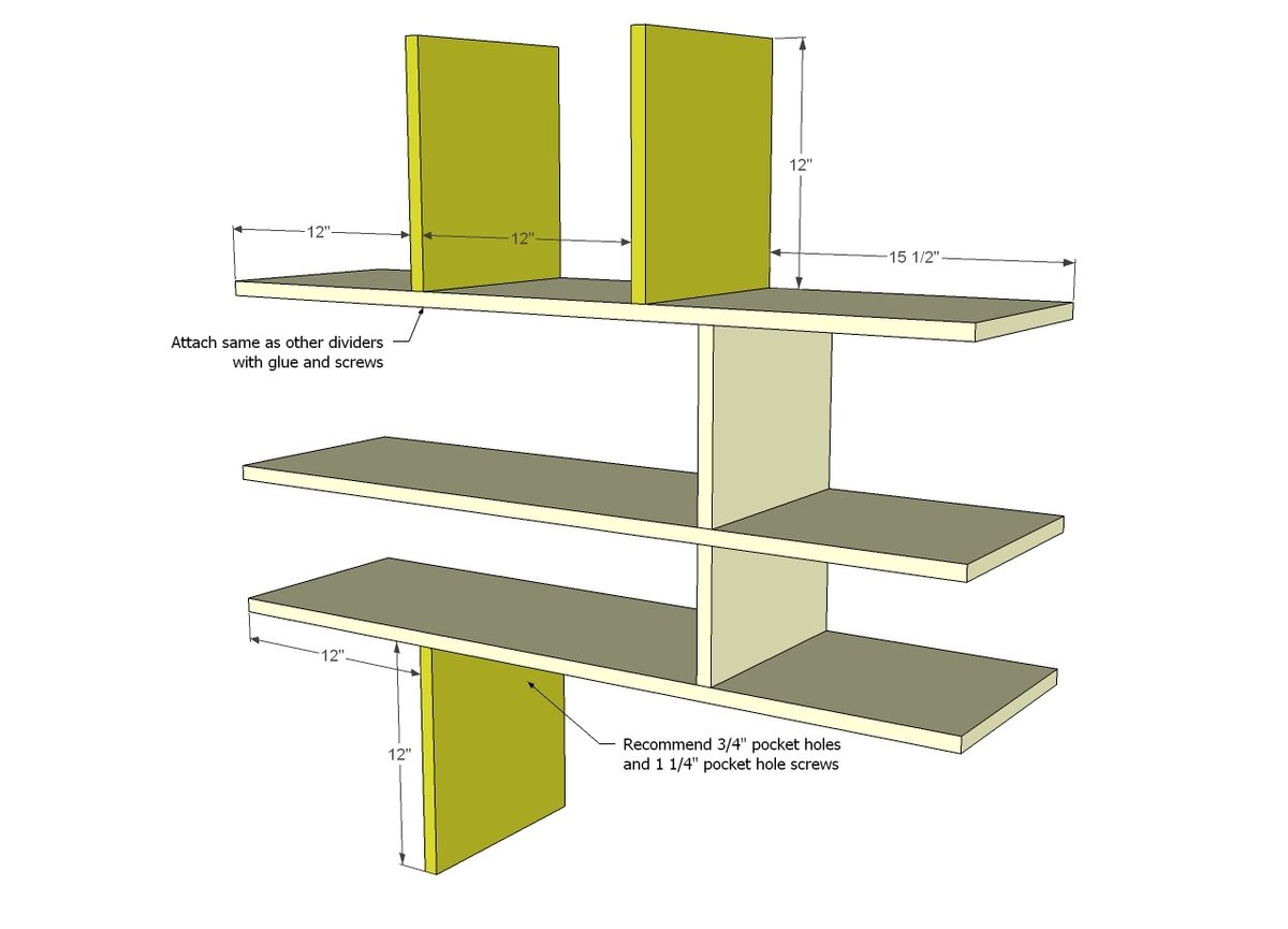 Compartment Depot Bookshelf — step 4