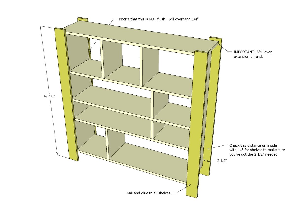 Compartment Depot Bookshelf — step 8