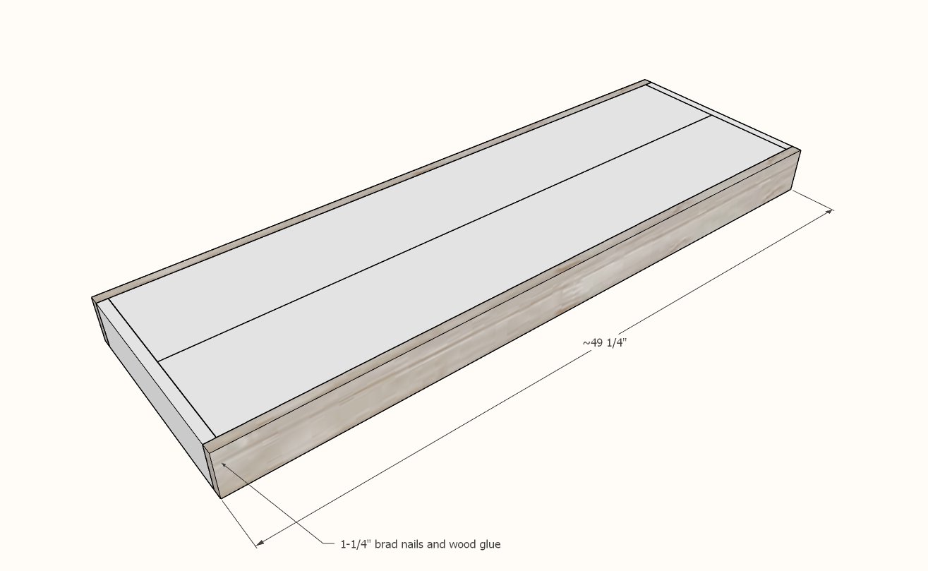 Console Table [Modern Farmhouse Collection] — step 2