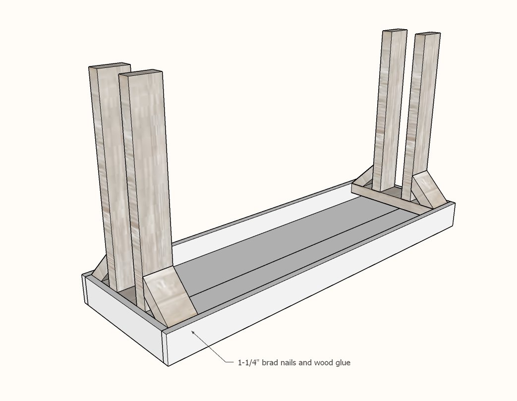 Console Table [Modern Farmhouse Collection] — step 4