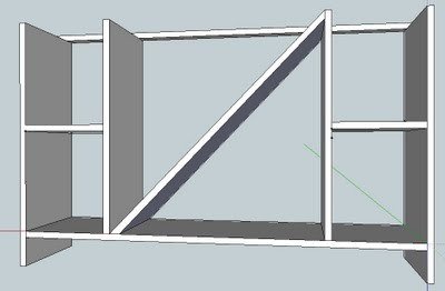 Console Table with Wine Grid — step 4