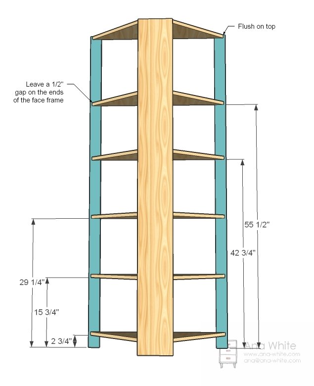 Corner Cupboard — step 3