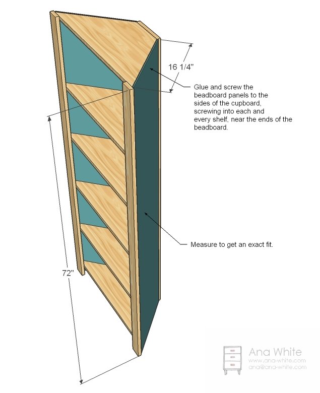 Corner Cupboard — step 4