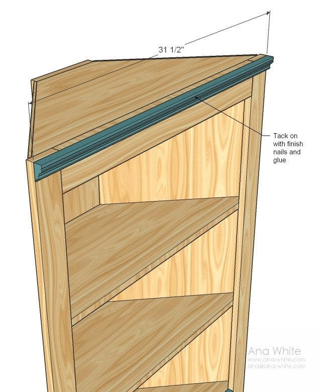 Corner Cupboard — step 6