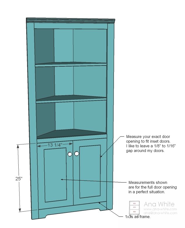 Corner Cupboard — step 7