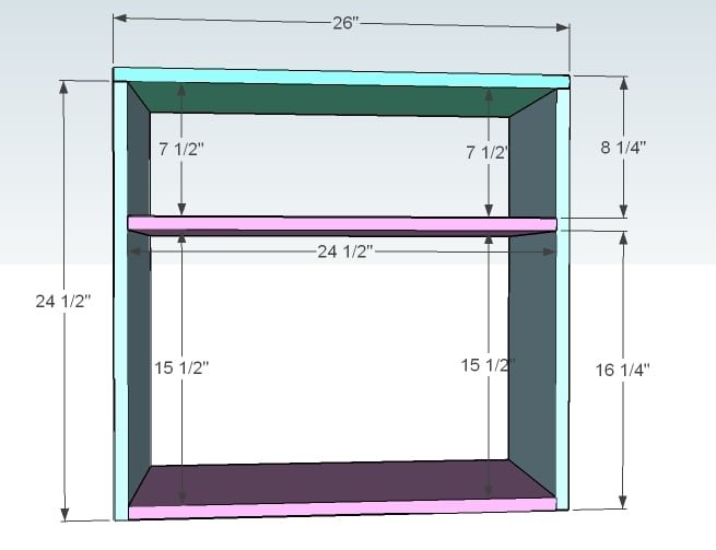 Corner Unit for the Twin Storage Bed — step 1