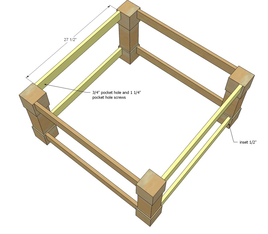 Corona Coffee Table — step 2
