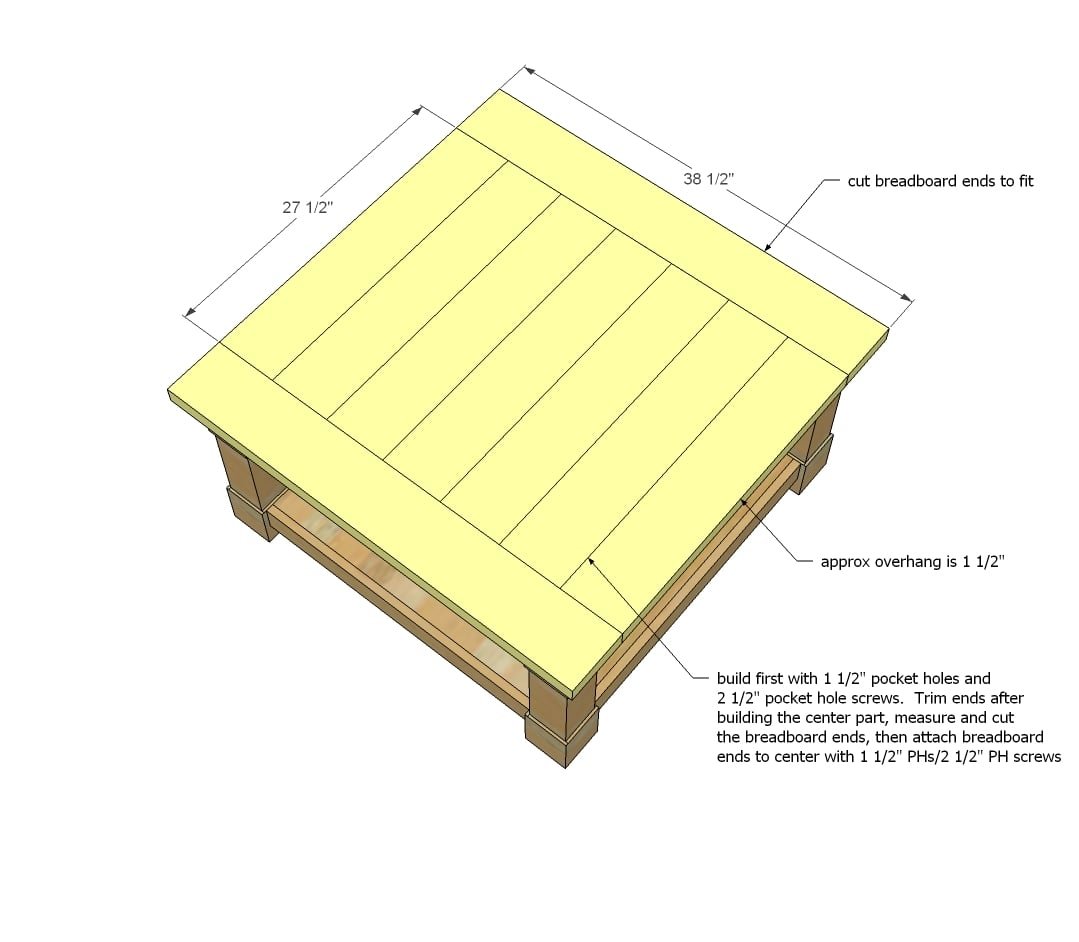 Corona Coffee Table — step 4