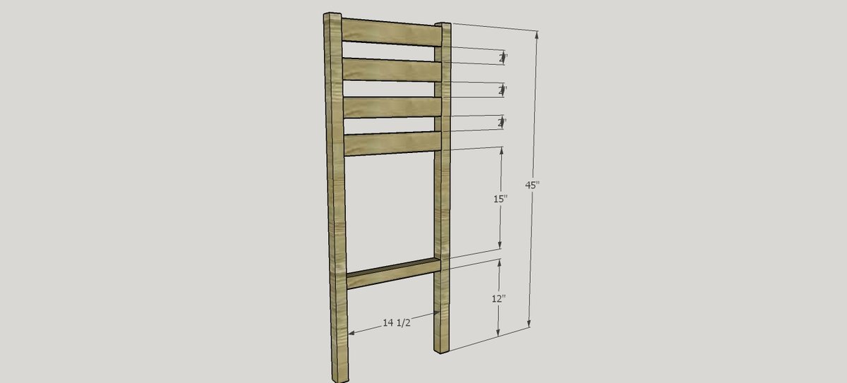 Counter Height Bar Stool — step 2