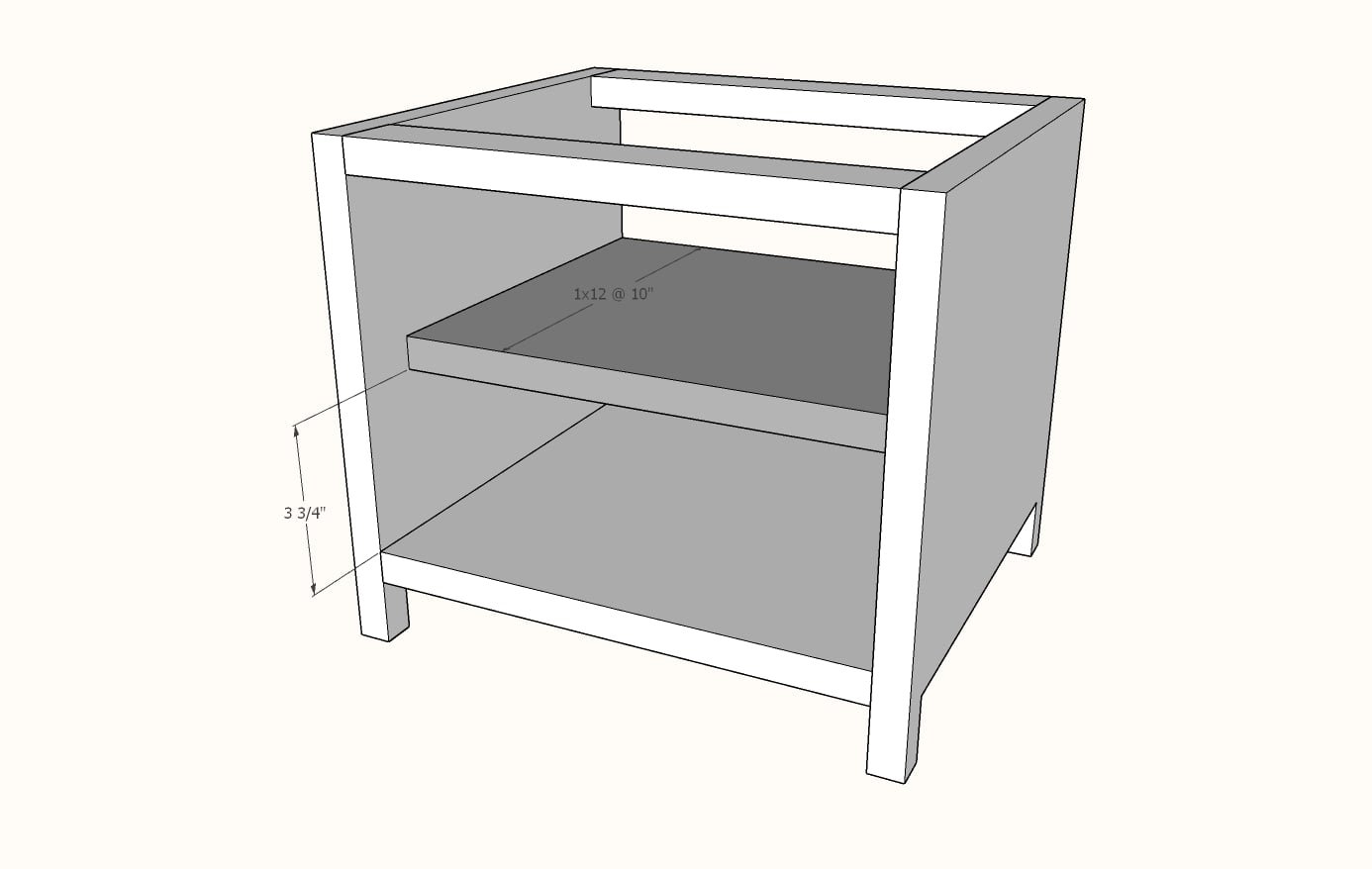 Countertop Pie Safe — step 2