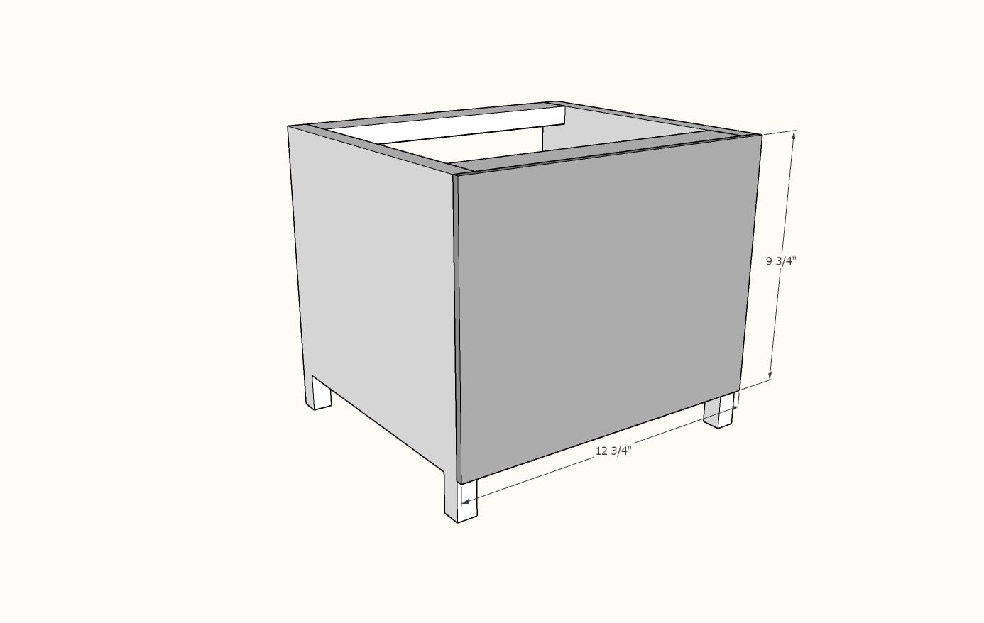 Countertop Pie Safe — step 3