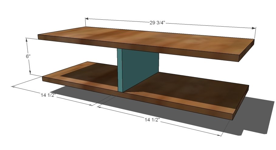 Country Shoe Bench — step 1
