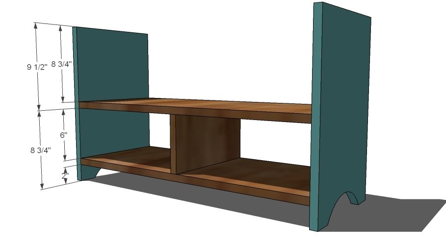 Country Shoe Bench — step 2