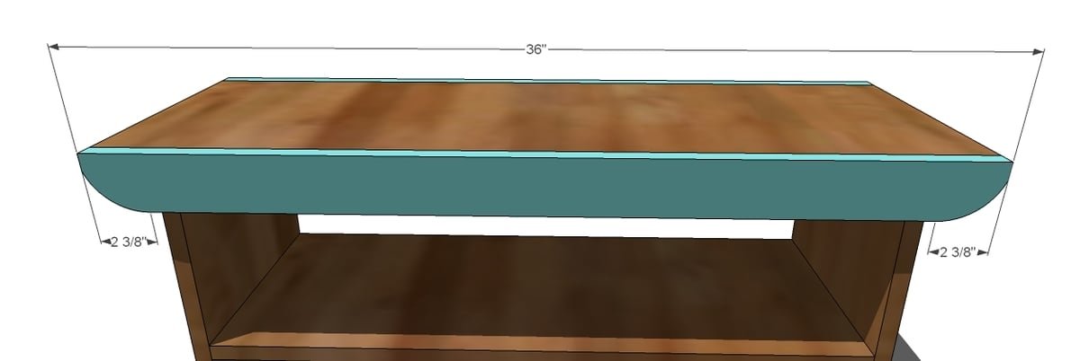 Country Shoe Bench — step 5