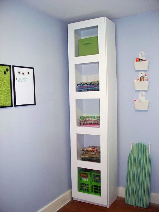 Craft Room Storage Tower
