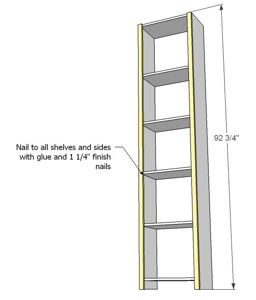 Craft Room Storage Tower — step 3