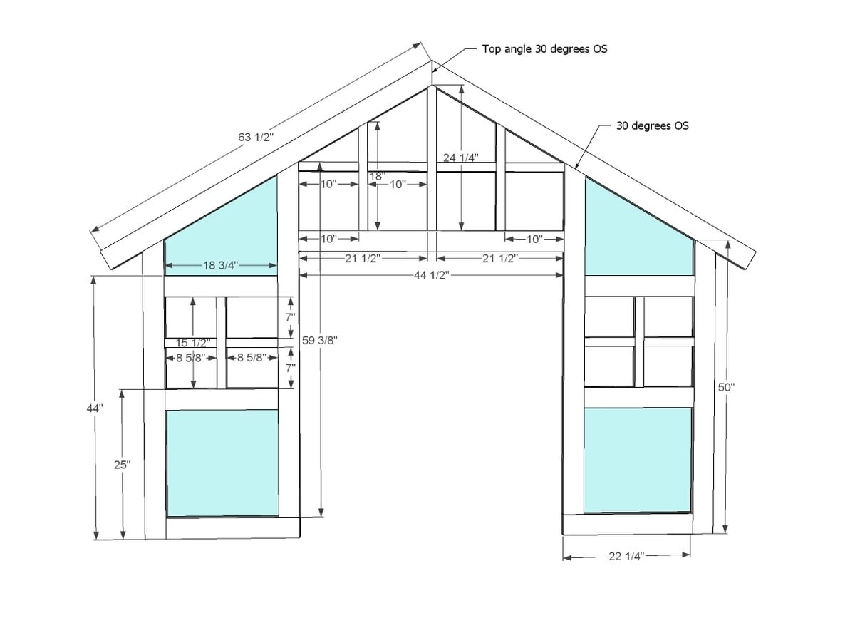 Craftsman Style Playhouse — step 1