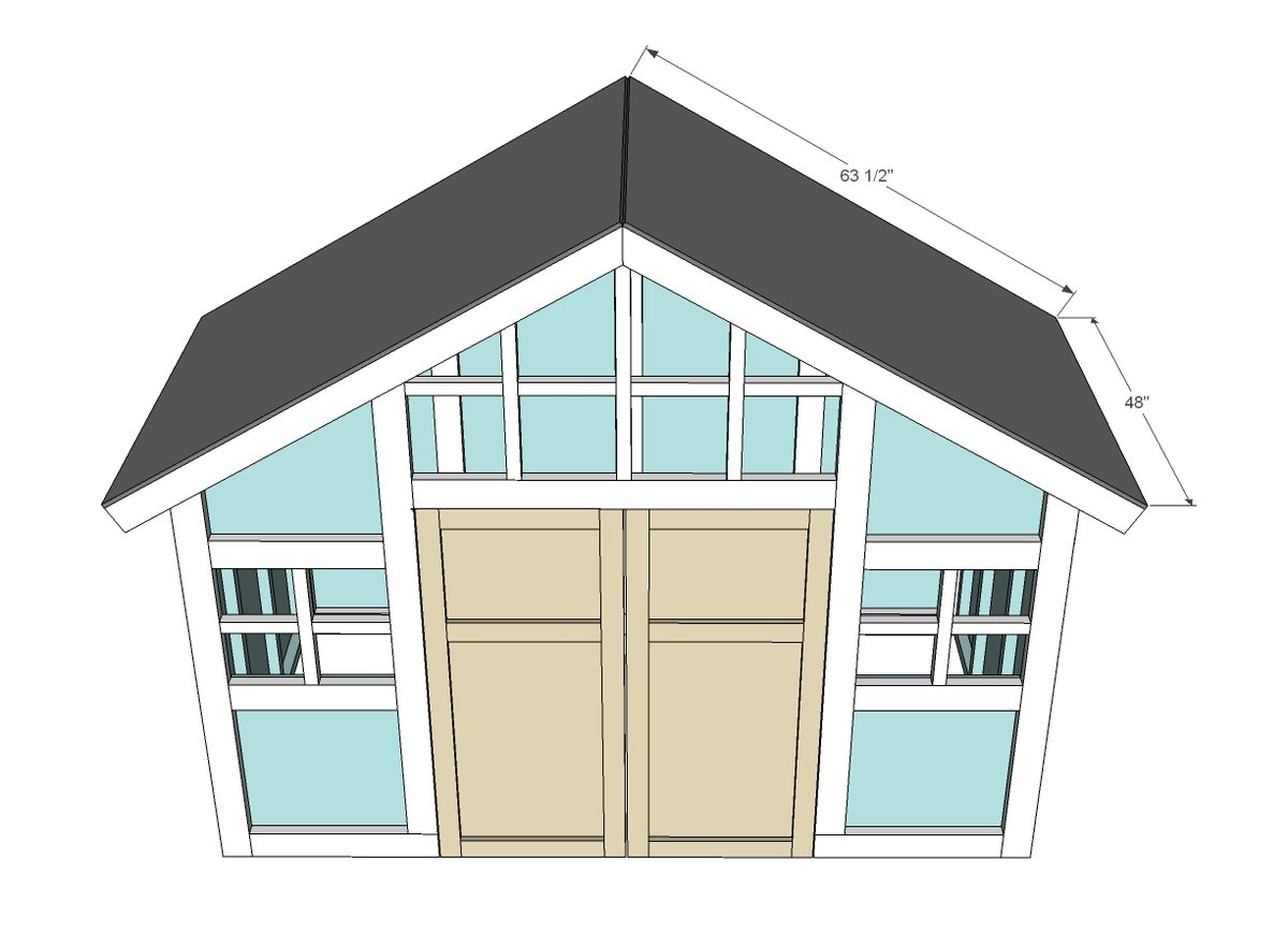 Craftsman Style Playhouse — step 5