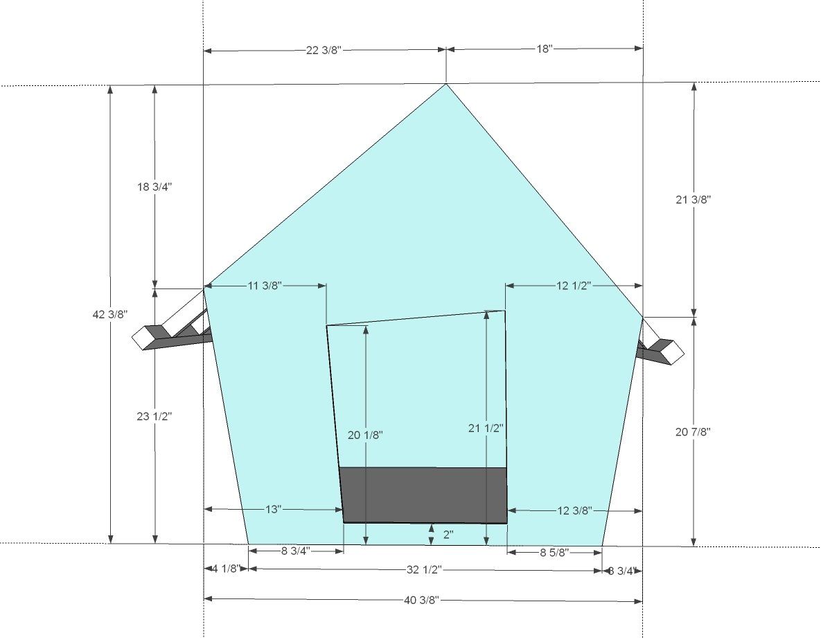 Crooked Doghouse — step 5