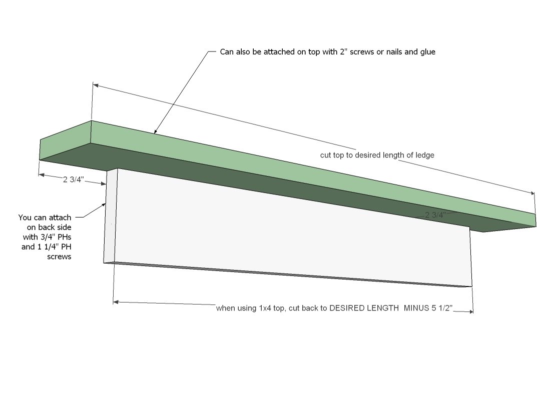 Crown Ledges — step 1