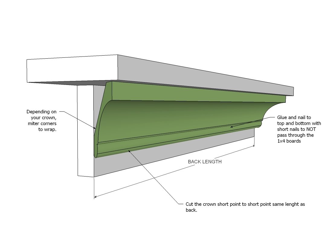 Crown Ledges — step 2