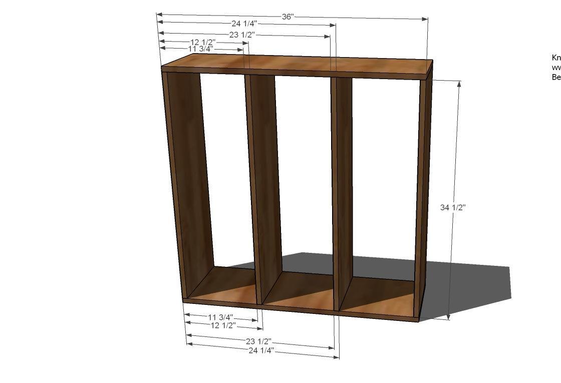 Cubby Bookcases Modular Office Collection — step 1