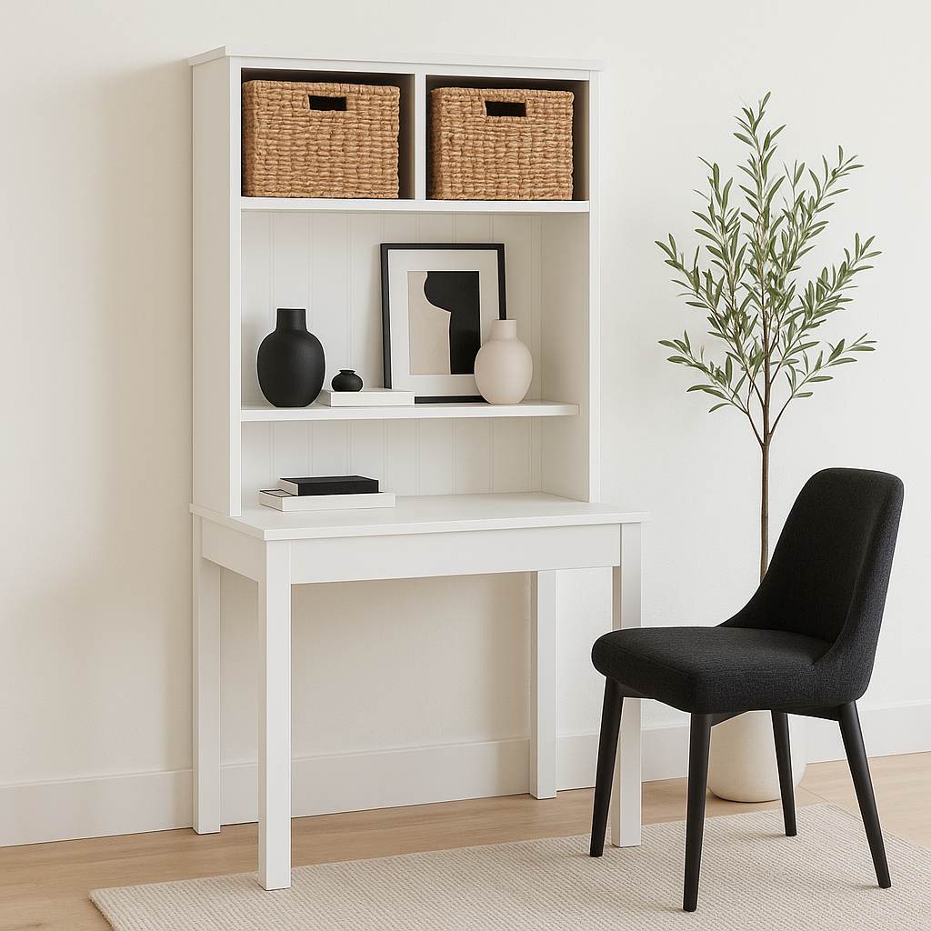 Cubby Desk and Hutch