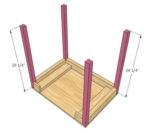 Cubby Desk and Hutch — step 6