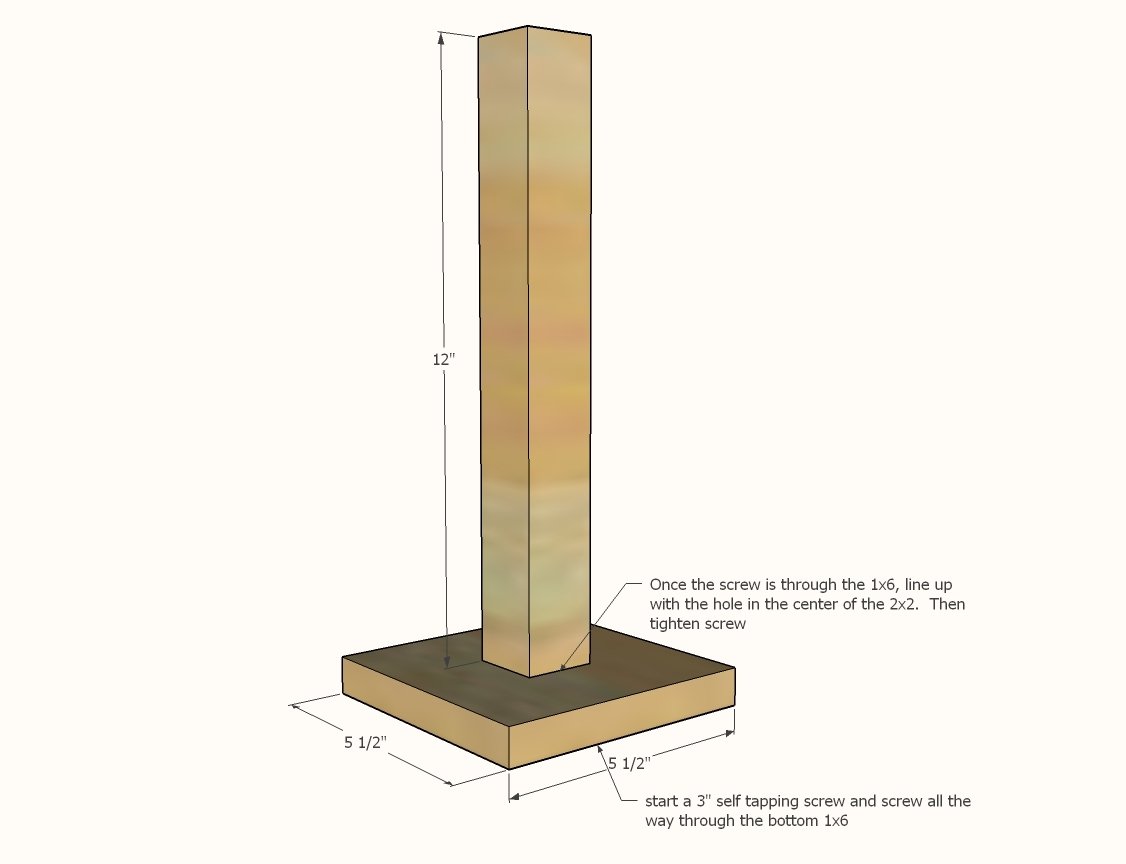Cup Tree — step 2